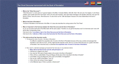 Desktop Screenshot of olivet-discourse-revelation.com